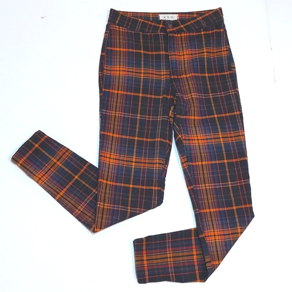 We the Free FP Belle plaid skinny pants, size 25 - Picture 2 of 7